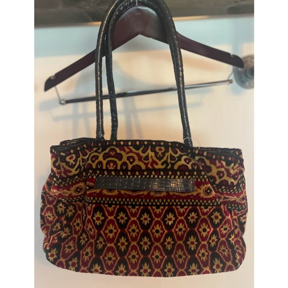 Coldwater Creek‎ Indian Tapestry Tote Purse NWT